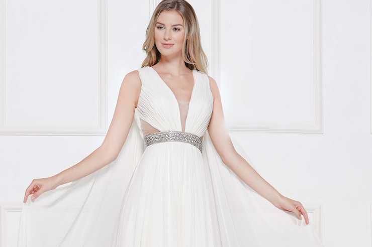 Dazzle In a White Dress- Perfect for Pageant Image